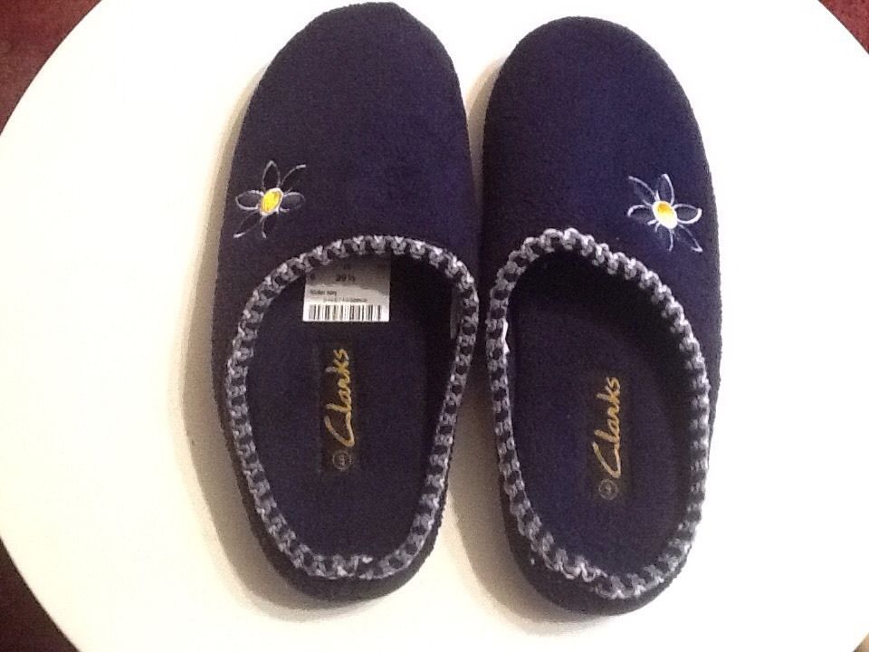 clarks warm glitz slippers